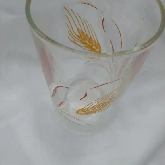 Vintage Harvest Wheat Motif Breakfast Cup - Picture 8 of 8